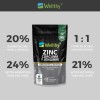 Zinc, Curcuma Y Jengibre 120 Caps Wellthy