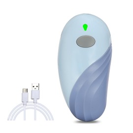 Kangheshun Rechargeable Auto Electric Can OpenerTouch Side Cut Opener Open Your Cans with A Simple Press of Button - Automatic,Smooth Edge,Food-Safe,for Kitchen for Seniors with Arthritis Small Size (Blue)