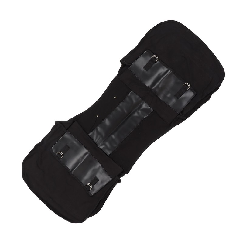 Bicycle Bike Rear Seat Carrier Bag Canvas Cycling Double Bags