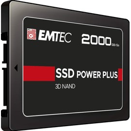 EMTEC Disque SSD X150 Power Plus 2To (2000Go) - S-ATA 2,5"