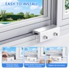 Window Locks,4 Sets Sliding Window Lock with Key, Window Locks