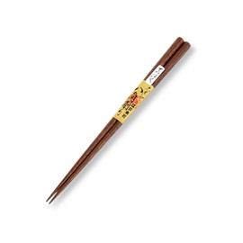 Edogi Chopsticks Iron Wooden Octagonal Chopsticks ◆ 1 Pair Medium Size: 8.5 inches (21.5 cm)