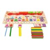 Tablero Apilable Didactico Montessori Para Desarrollo Peques