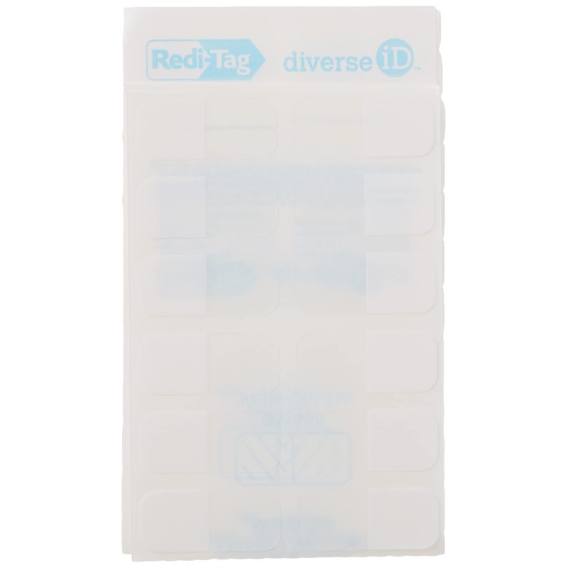 Redi-Tag, RTG31000, Permanent Stick Write-On Index Tabs, 104 / Pack