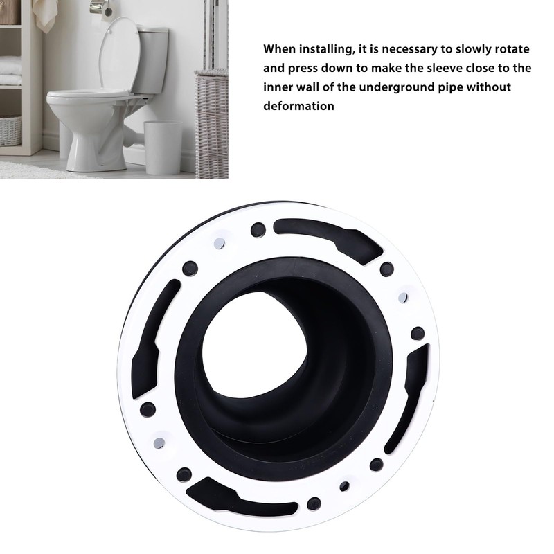 Universal Toilet Flange Repair Kit, Easy Installation, Perfect Sealing for