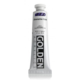 Pro-Art Golden Heavy Body Acrylic Paint 2 oz-Ultramarine Violet