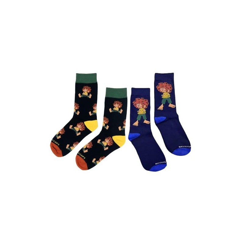 Bavarian Caps Pumuckl Socks Box of 2 | Size: 36-40,