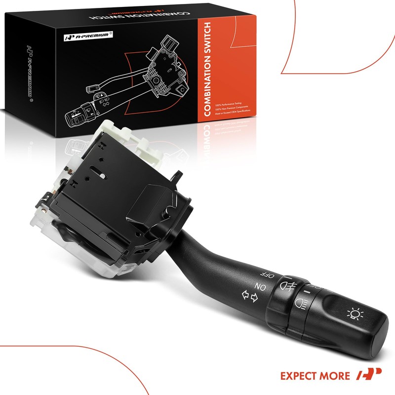 A-Premium Turn Signal Switch, Headlight Dimmer Fog Light Multifunction Switch