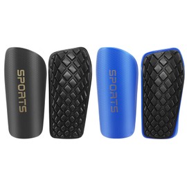 2 Pairs Of Shin Pads, Thickened Shin Pads, Football Shin Pads, Plug-In Protective Gear, Leg Protection Props, Sports Shin Pads