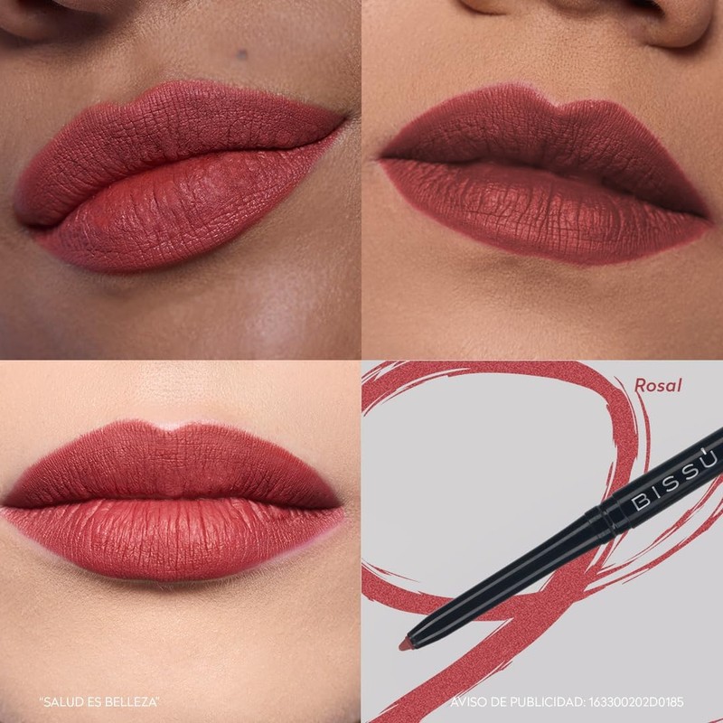 Bissú Cosméticos, Delineador Retráctil Labios 05 Rosal
