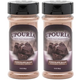 Upouria Chocolate Flavored Shakeable Topping 5.5 Ounce - (Pack of 2)
