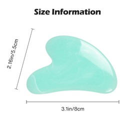 Gua Sha Stone,Gua Sha Facial Tools,Guasha Tool for Face,Facial and Body Massager,Stone for Body Face Neck and Eye, Skin Care Gift for Woman
