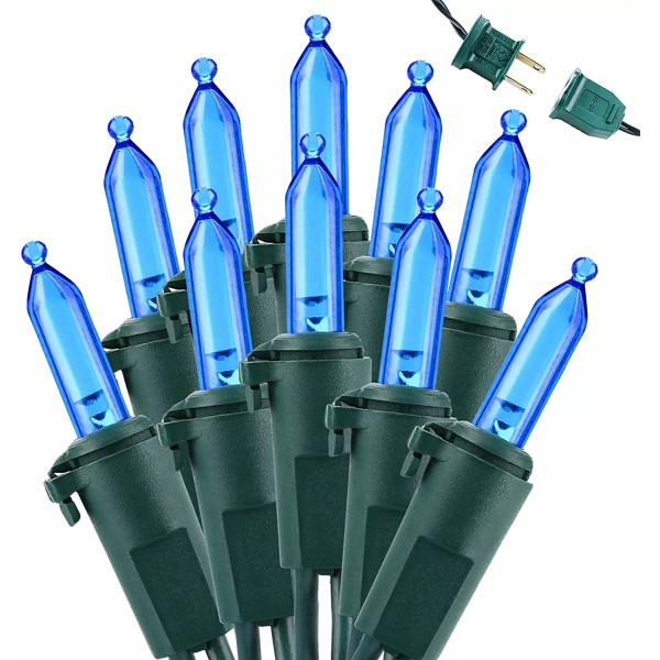 Does not apply Blue Halloween Mini String Lights Set 100-Ct