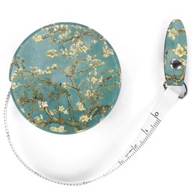 Gerkia Tape Measure Body Measuring Tape ，Colour Printed Small Retractable Soft Tape Measure for Sewing Cloth Fabric Body Measurements，Leather Mini Body Tape Measure