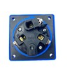 IEC 60309 Waterproof Industrial Connector Socket, 3Pin 63A 200V-250V 2P+E
