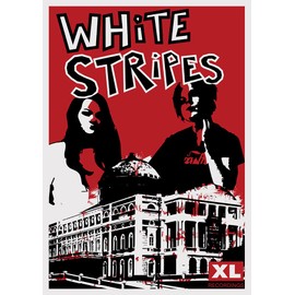 'Generic' White Stripes #1 VINTAGE RARE BAND ROCK Posters Concert Tour Music - A4 A3 A2 - Quality Prints … (Not Framed, A4)