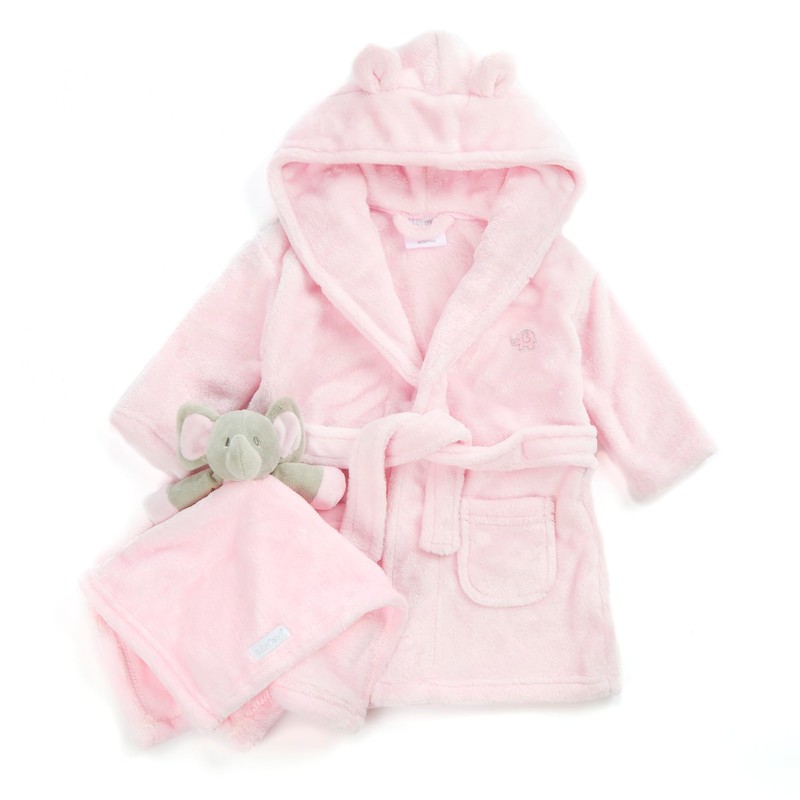 Hoolaroo Newborn Baby Girl Gift Set New Baby Gift Pink