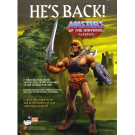 UNBRANDED Vintage He-Man Action Figure Toy Ad Reproduction Print Advertising 17x12
