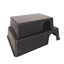 SDZGQPET Amypet Reptile Hide Snake Hideout for Different Reptiles Snakes Ball Pythons Use Durable Material Easy to Clean 13.25" L x 8.8" W x 3.1" H (XL)