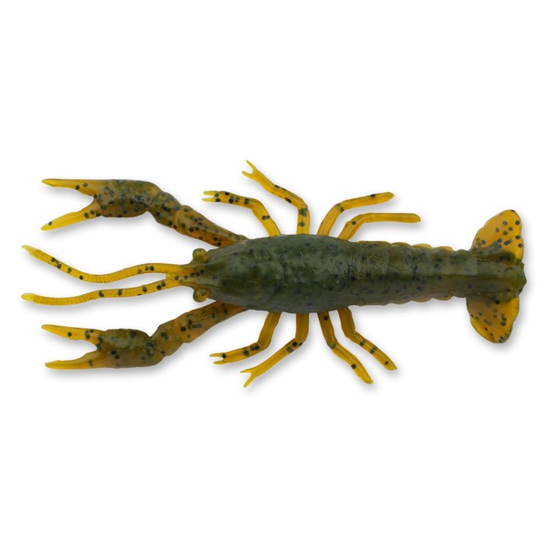 Ned Craw 2 1/2" 4 pcs (Green Pumpkin) 3448 One