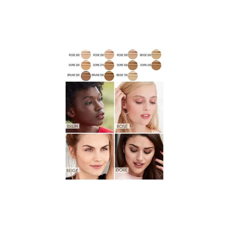 Maquillaje Anticontaminación Y Luminosidad Yves Rocher Tono Beige 150