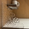 HOMUS Shower Splash Guard 2-Pack, Self-AdhesiveAcylic Bathtub Water Guards for