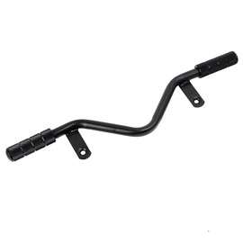 Mokuo Motorcycle Highway Extend Footrest Bar in Heavy Iron Material Come with Foot Peg,Compatible with YAMAHA Zuma 125 2009-2014,Black Color