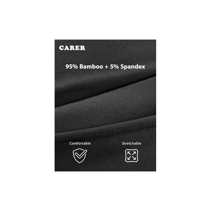 CARER Healthcare Incontinence Pregnancy Carer 2 Pack Bamboo Men's Incontinence