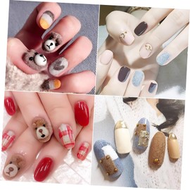 TOVINANNA 2Sets Plush Nail Art Powder Color Velvet Decoration for DIY Manicure Safe Materials for Nail Art Crafts and Makeup for Professionals and DIY Enthusiasts