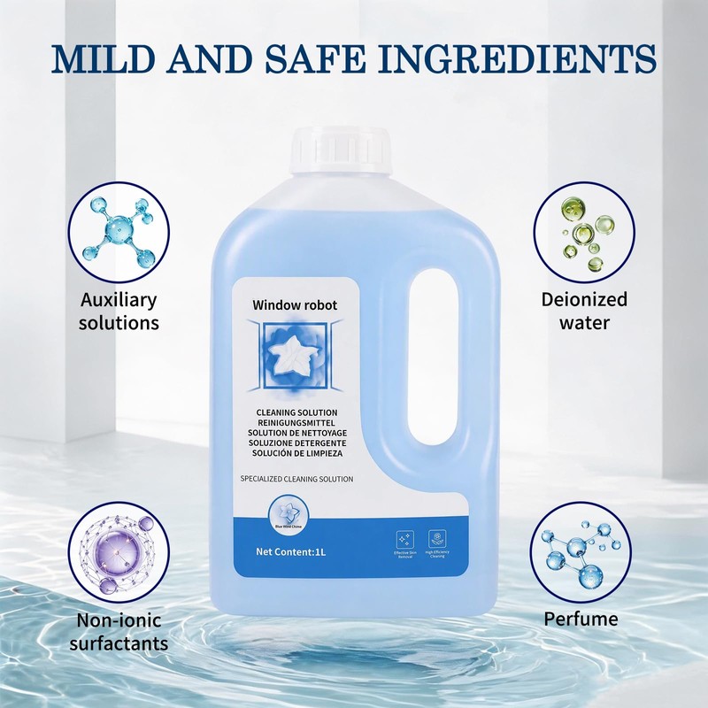 Window Cleaning Solution fit for ECOVACS WINBOT Cleaning Robot 33.8Fl