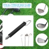 PATIKIL Golf Club Groove Sharpener Golf Club Sharpener Re-Grooving Tool