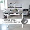 VIVO Electric Standing Desk Frame, Rear-Set Legs, Single Motor Memory