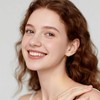 8 Pairs Stainless Steel Half Hoop Earrings | Huggie Hoop