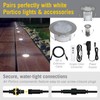 Armacost Lighting Portico White Recessed Outdoor LED Light 2 3/8"