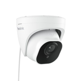 REOLINK - Cámara de seguridad con cable para exteriores, cámara de vigilancia IP PoE, detección inteligente de seres humanos/vehículos, trabajo con ho