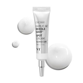 VT Cosmetics Garlic AC Reedle Shot Spot Cream 15ml - SOS Cream for Spots and Acne with Garlic Exosomes, Tea Tree Oil and Panthenol