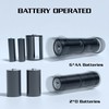 KJE Portable Battery Powered Operated Liquid Transfer Pump, Gasoline Diesel