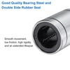 uxcell 2Pcs LM25UU Linear Bearing 25mm Bore 40mm OD 59mm