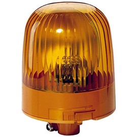 HELLA 2RL 007 551-001 Halogen-Rotating Beacon - KL Junior - 12V - Pipe-neck - Yellow