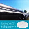 White Vinyl 7/8" Insert Molding Trim Screw Cover | Rv
