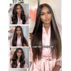 UNICE Yaki Straight 13x4 Lace Front Wigs Human Hair with