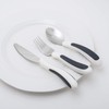 NRS Healthcare M80270 Kura Care Adult Cutlery Set, Easy Grip