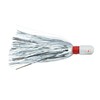 C&H Lures Pearl Baby Lure, Silver Tinsel Skirt, 3/4 oz