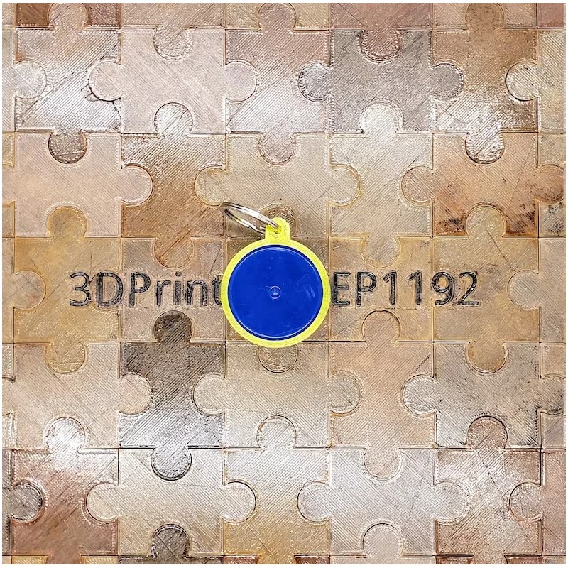 Blistex 3D Printed Blistex Tub Holder/Key Ring. Blistex Tub Not