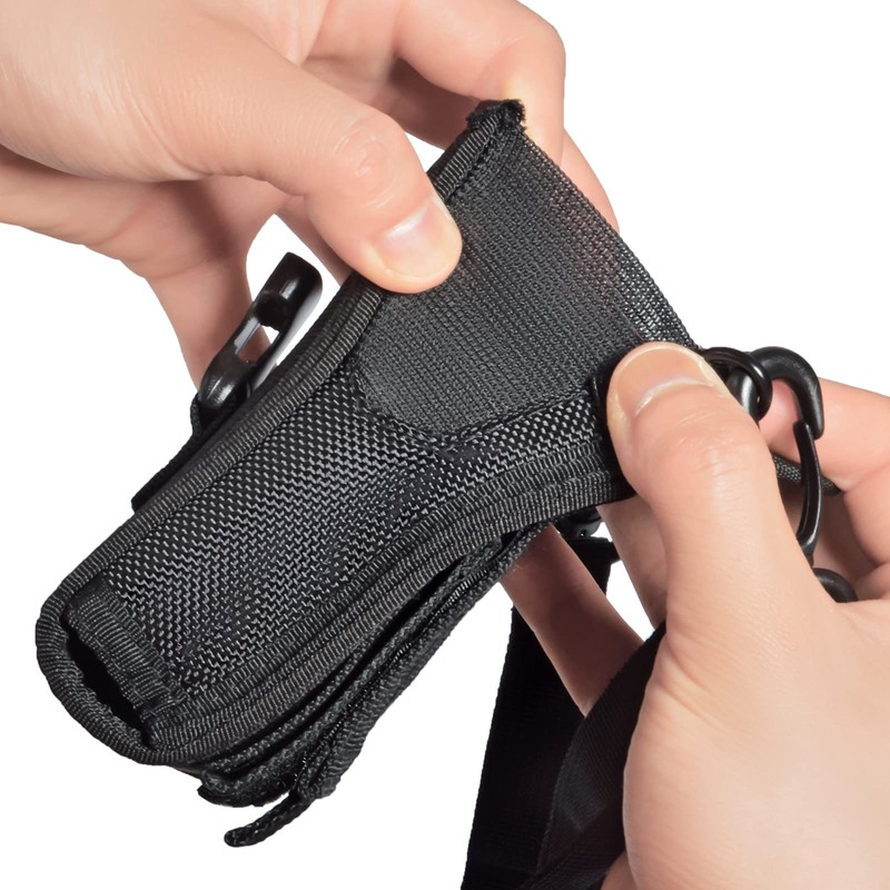 TWAYRDIO Nylon Case for Walkie Talkies with Strap for Specific