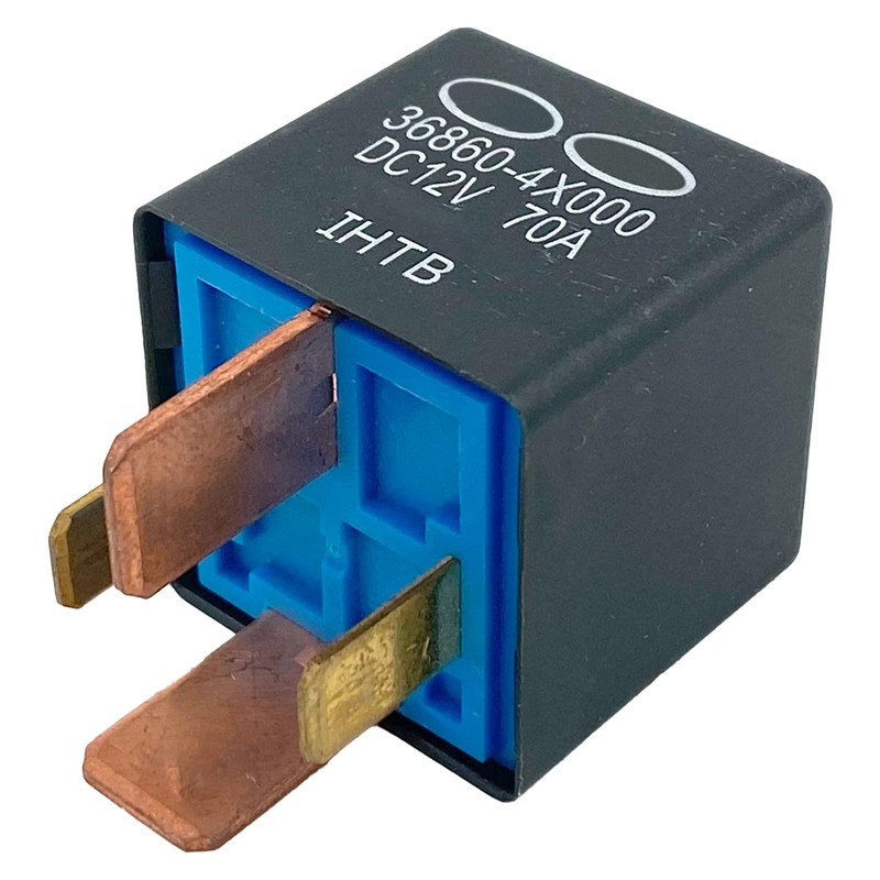 2-Pack 36860-4X000 Relay - 70A 12VDC 4-Pin SPST High-Current Relay