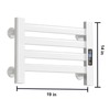MEGA YU NENG Electric Towel Warmer,Wall Mounted Towel Warmer Rack