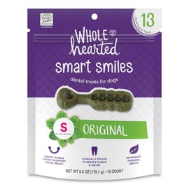 WholeHearted Smart Smiles Original Flavor Dog Treats 6 oz. Count of 13
