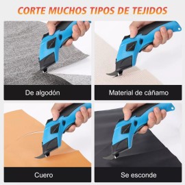Tijeras Eléctricas Cortadora Tijeras Electricas Inalambrica Con 3 Cuchillas