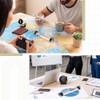 Chunful 1 Pcs Magnifying Ruler with Sliding Markers 6 Inch